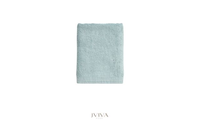 ผ้าเช็ดผมใยไผ่ 100% ขนาด 15x30 นิ้ว สีเขียว Shadow Green