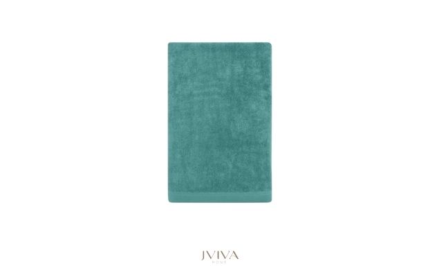 ผ้าเช็ดตัวใยไผ่ 100% ขนาด 24x48 นิ้ว Size S สีเขียว Green Tropical