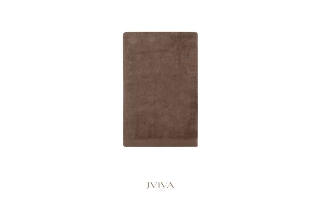 ผ้าเช็ดตัวใยไผ่ 100% ขนาด 24x48 นิ้ว Size S  สีน้ำตาล Brown cocoa