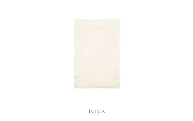 ผ้าเช็ดตัวใยไผ่ 100% ขนาด 27x54 นิ้ว Size M สีครีม Cream Milkshake
