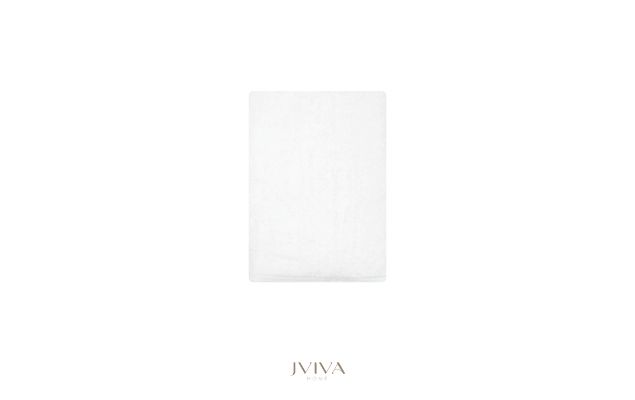 ผ้าขนหนูใยไผ่ 100% เช็ดตัว ไซซ์ S 24x48 นิ้ว - BambooPure Collection ขาว Crystal White 