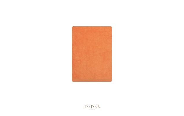 ผ้าขนหนูใยไผ่ 100% เช็ดตัว ไซซ์ S 24x48 นิ้ว - BambooPure Collection ส้ม Orange Sherbet