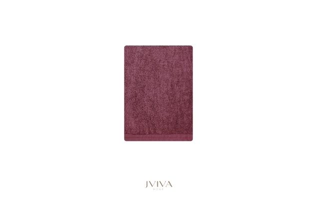 ผ้าขนหนูใยไผ่ 100% เช็ดตัว ไซซ์ S 24x48 นิ้ว - BambooPure Collection ม่วง Purple Winetasting