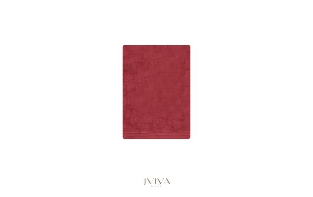 ผ้าขนหนูใยไผ่ 100% เช็ดตัว ไซซ์ M 27x54 นิ้ว - BambooPure Collection แดง Red Velvet