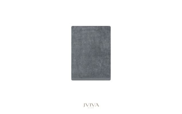 ผ้าขนหนูใยไผ่ 100% เช็ดตัว ไซซ์ L 27x60 นิ้ว - BambooPure Collection เทา Grey Twilight Blue