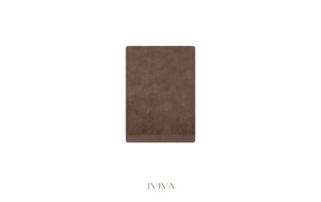 ผ้าเช็ดตัวใยไผ่ 100% ขนาด 27x60 นิ้ว Size L สีน้ำตาล Brown cocoa