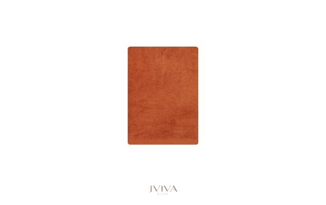 ผ้าขนหนูใยไผ่ 100% เช็ดตัว ไซซ์ L 27x60 นิ้ว - BambooPure Collection สีส้ม Burnt Orange