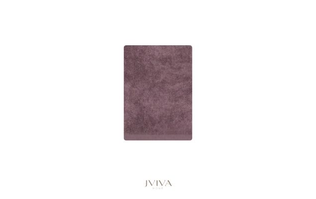 ผ้าขนหนูใยไผ่ 100% เช็ดหน้า/ผม 15x30 นิ้ว - BambooPure Collection ม่วง Purple Passion