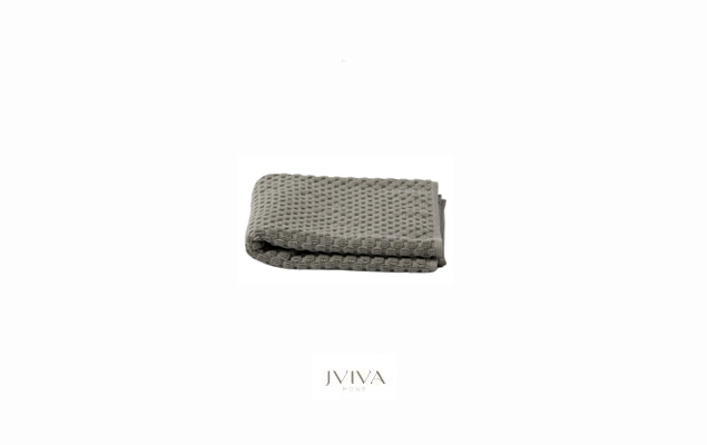 ผ้าขนหนูคอตตอน เช็ดหน้า 12x12 นิ้ว - CottonLuxe Collection_Dotted เขียว Sage Green