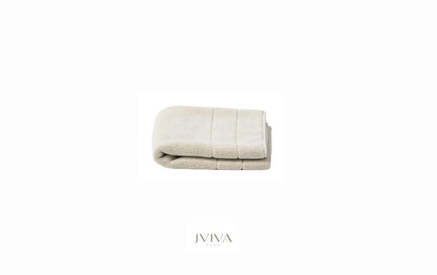 ผ้าขนหนูคอตตอน เช็ดหน้า 12x12 นิ้ว - CottonLuxe Collection_Parallel เขียว Green Seasalt