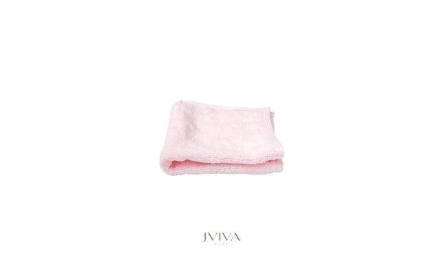 ผ้าขนหนูคอตตอน เช็ดหน้า 12x12 นิ้ว - CottonLuxe Collection_Plain ชมพู Pink Blossom