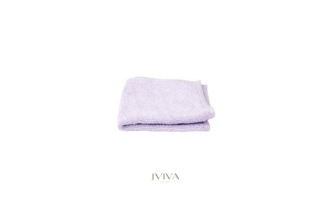 ผ้าขนหนูคอตตอน เช็ดหน้า 12x12 นิ้ว - CottonLuxe Collection_Plain ม่วง Purple Lavender