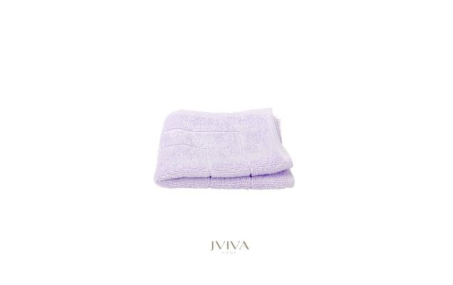 ผ้าขนหนูคอตตอน เช็ดหน้า 12x12 นิ้ว - CottonLuxe Collection_Parallel ม่วง Purple Lavender