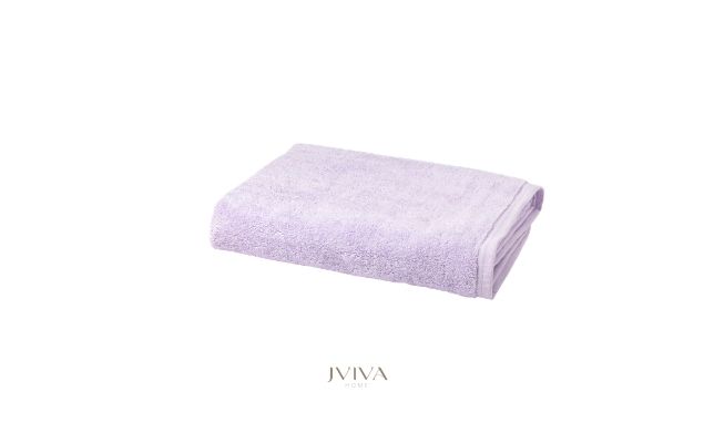 ผ้าขนหนูคอตตอน เช็ดผม 15x30 นิ้ว - CottonLuxe Collection_Plain ม่วง Purple Lavender