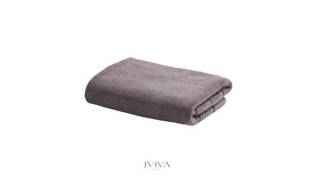 ผ้าขนหนูคอตตอน เช็ดผม 15x30 นิ้ว - CottonLuxe Collection_Parallel น้ำตาล BrownStone