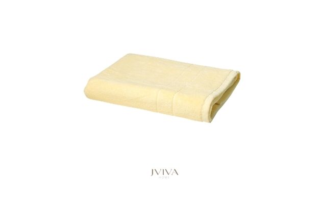 ผ้าขนหนูคอตตอน เช็ดผม 15x30 นิ้ว - CottonLuxe Collection_Parallel เหลือง Butter Yellow