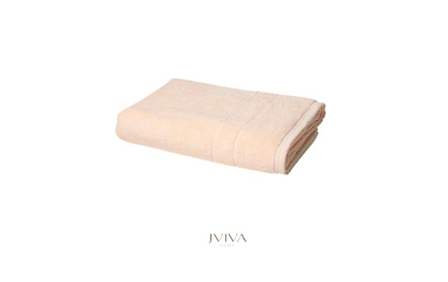 ผ้าขนหนูคอตตอน เช็ดผม 15x30 นิ้ว - CottonLuxe Collection_Parallel พีช Peach Apricot