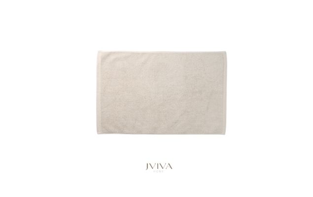 ผ้าเช็ดเท้าคอตตอน 18x28 นิ้ว - CottonLuxe Collection_Plain เขียว Green Seasalt