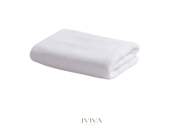 ผ้าเช็ดหน้า : ขนาด 12x12 นิ้ว (1.5 ปอนด์) สีขาว