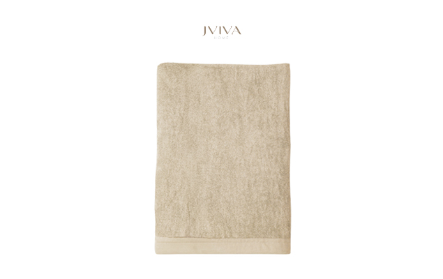 ผ้าเช็ดตัวใยไผ่ 100% ขนาด 27x54 นิ้ว Size M สีน้ำตาล Brown Hazelnut